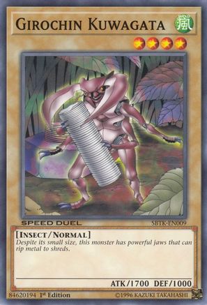 Girochin Kuwagata (Common) (SBTK-EN009) - Speed Duel: Trials of the Kingdom 1st Edition