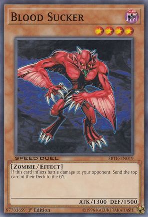 Blood Sucker (Common) (SBTK-EN019) - Speed Duel: Trials of the Kingdom 1st Edition