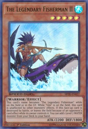 The Legendary Fisherman II (Ultra Rare) (SBTK-EN027) - Speed Duel: Trials of the Kingdom 1st Edition