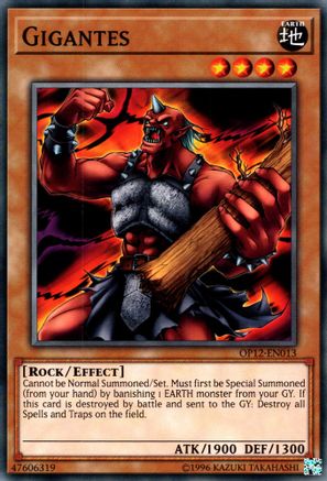 Gigantes (Common) (OP12-EN013) - OTS Tournament Pack 12 Unlimited