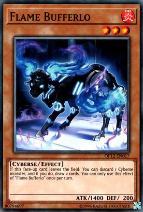 Flame Bufferlo (Common) (OP12-EN017) - OTS Tournament Pack 12 Unlimited