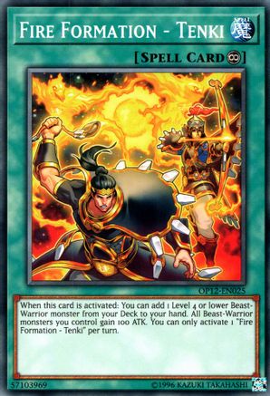 Fire Formation - Tenki (Common) (OP12-EN025) - OTS Tournament Pack 12 Unlimited