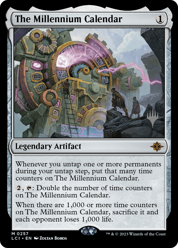The Millennium Calendar (PPLCI-257) [Promo Pack: The Lost Caverns of Ixalan Promos] Foil