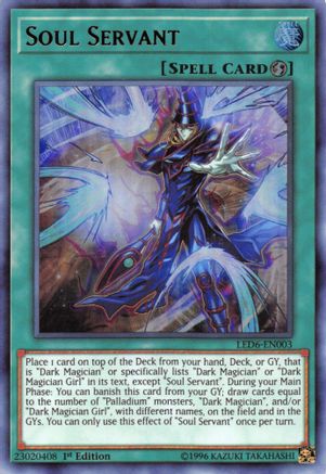 Soul Servant (Ultra Rare) (LED6-EN003) - Legendary Duelists: Magical Hero Unlimited