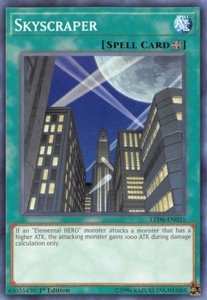 Skyscraper (Common) (LED6-EN021) - Legendary Duelists: Magical Hero Unlimited