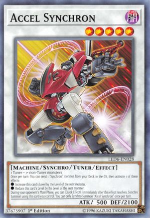 Accel Synchron (Common) (LED6-EN028) - Legendary Duelists: Magical Hero 1st Edition