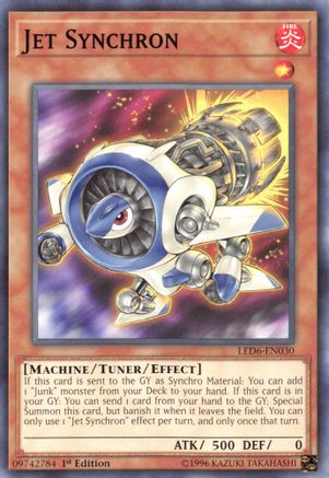 Jet Synchron (Common) (LED6-EN030) - Legendary Duelists: Magical Hero 1st Edition