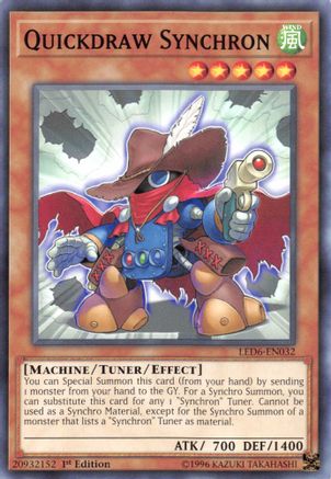 Quickdraw Synchron (Common) (LED6-EN032) - Legendary Duelists: Magical Hero 1st Edition