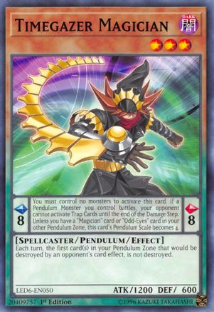 Timegazer Magician (Common) (LED6-EN050) - Legendary Duelists: Magical Hero 1st Edition