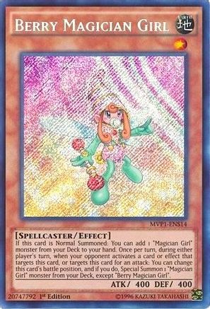 Berry Magician Girl (Secret Rare) (MVP1-ENS14) - The Dark Side of Dimensions Movie Pack: Secret Edition 1st Edition