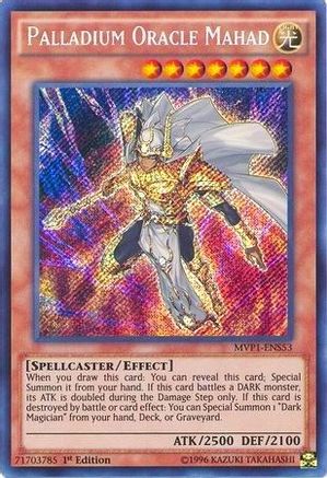 Palladium Oracle Mahad (Secret Rare) (MVP1-ENS53) - The Dark Side of Dimensions Movie Pack: Secret Edition 1st Edition