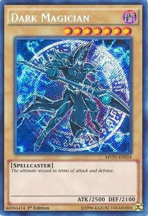 Dark Magician (Secret Rare) (MVP1-ENS54) - The Dark Side of Dimensions Movie Pack: Secret Edition 1st Edition