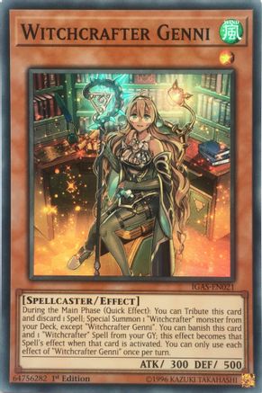 Witchcrafter Genni (Super Rare) (IGAS-EN021) - Ignition Assault Unlimited