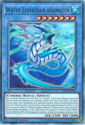 Water Leviathan @Ignister (Common) (IGAS-EN034) - Ignition Assault Unlimited