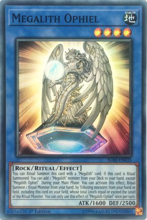 Megalith Ophiel (Super Rare) (IGAS-EN035) - Ignition Assault Unlimited