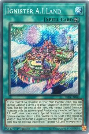 Ignister A.I.Land (Secret Rare) (IGAS-EN050) - Ignition Assault Unlimited