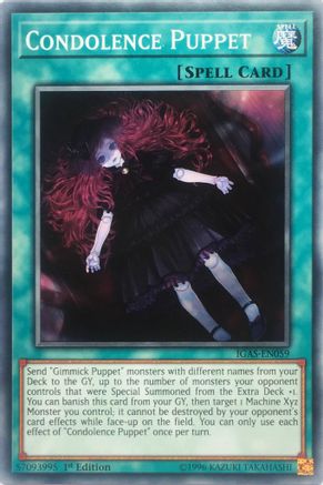 Condolence Puppet (Common) (IGAS-EN059) - Ignition Assault 1st Edition