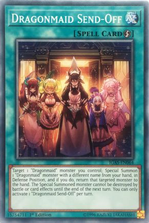 Dragonmaid Send-Off (Common) (IGAS-EN064) - Ignition Assault 1st Edition