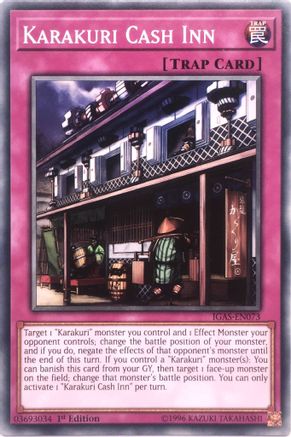Karakuri Cash Inn (Common) (IGAS-EN073) - Ignition Assault Unlimited