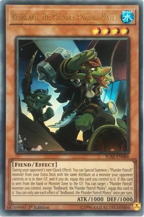 Redbeard, the Plunder Patroll Matey (Ultra Rare) (IGAS-EN086) - Ignition Assault Unlimited