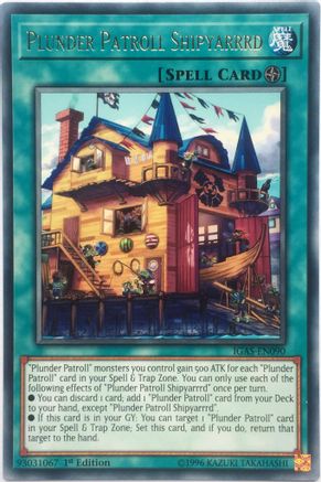 Plunder Patroll Shipyarrrd (Rare) (IGAS-EN090) - Ignition Assault 1st Edition