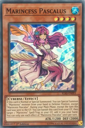 Marincess Pascalus (Super Rare) (IGAS-EN093) - Ignition Assault 1st Edition