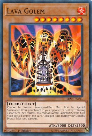 Lava Golem (Common) (SDSH-EN013) - Structure Deck: Shaddoll Showdown 1st Edition