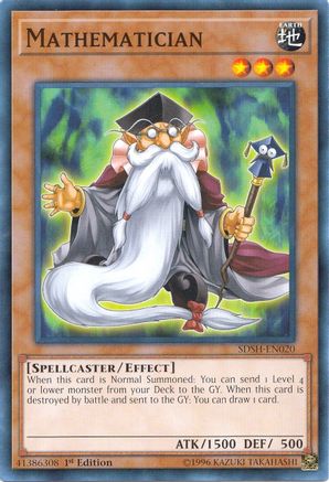 Mathematician (Common) (SDSH-EN020) - Structure Deck: Shaddoll Showdown 1st Edition