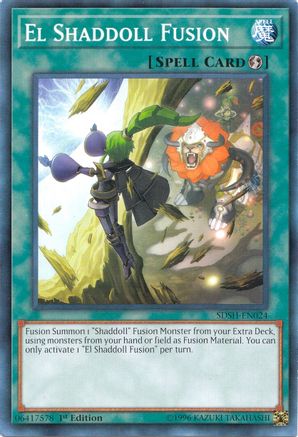 El Shaddoll Fusion (Common) (SDSH-EN024) - Structure Deck: Shaddoll Showdown 1st Edition