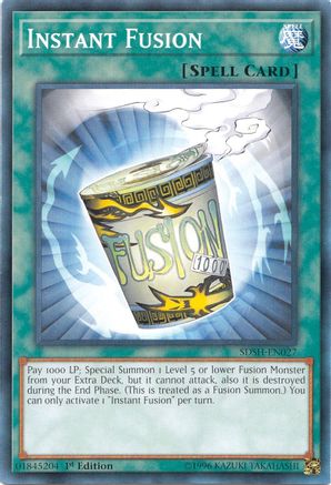 Instant Fusion (Common) (SDSH-EN027) - Structure Deck: Shaddoll Showdown Unlimited