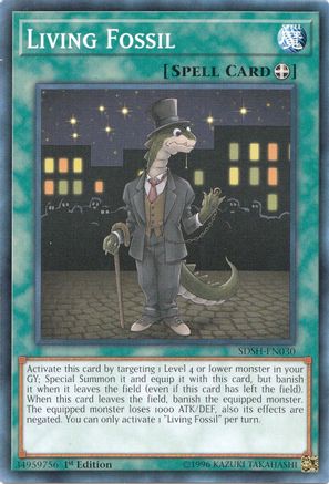 Living Fossil (Common) (SDSH-EN030) - Structure Deck: Shaddoll Showdown 1st Edition