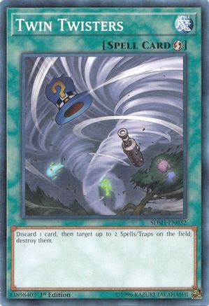 Twin Twisters (Common) (SDSH-EN032) - Structure Deck: Shaddoll Showdown 1st Edition