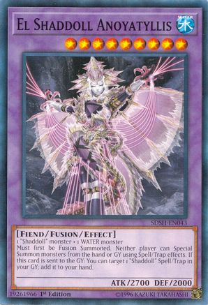 El Shaddoll Anoyatyllis (Common) (SDSH-EN043) - Structure Deck: Shaddoll Showdown Unlimited