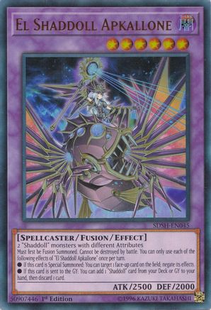 El Shaddoll Apkallone (Ultra Rare) (SDSH-EN045) - Structure Deck: Shaddoll Showdown Unlimited