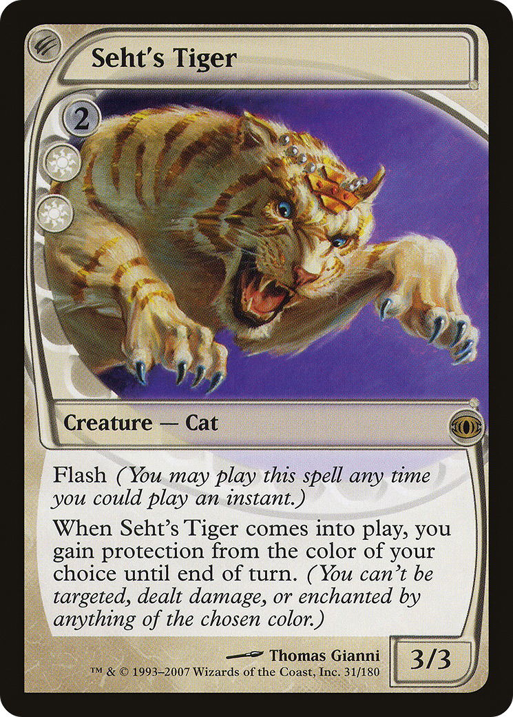 Seht's Tiger (FUT-031) [Future Sight] Foil