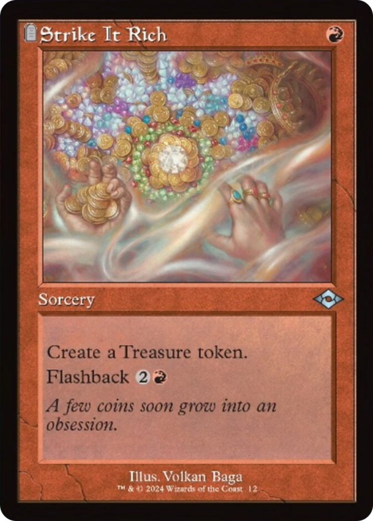 Strike It Rich (Retro Frame) (MH2-012) [Modern Horizons 2 Timeshifts] Foil