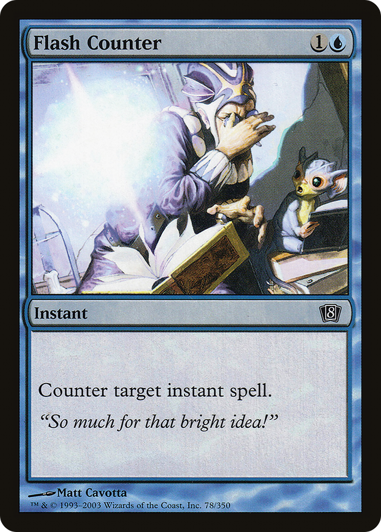 Flash Counter (8ED-078) [8th Edition] Foil