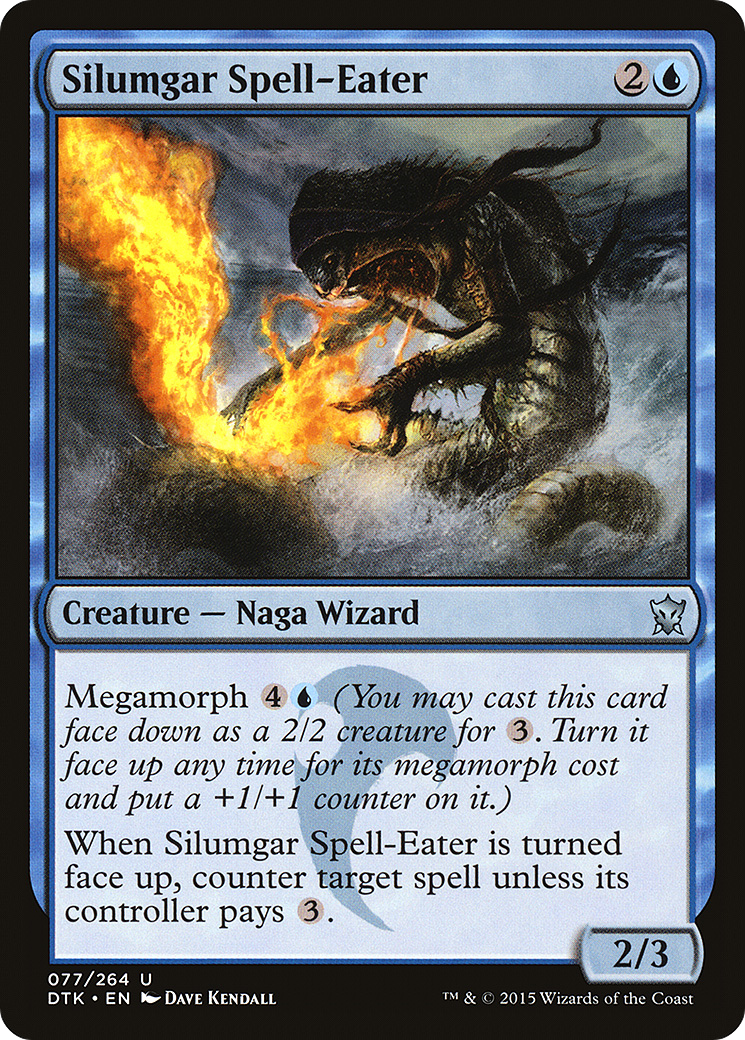 Silumgar Spell-Eater (DTK-077) [Dragons of Tarkir]