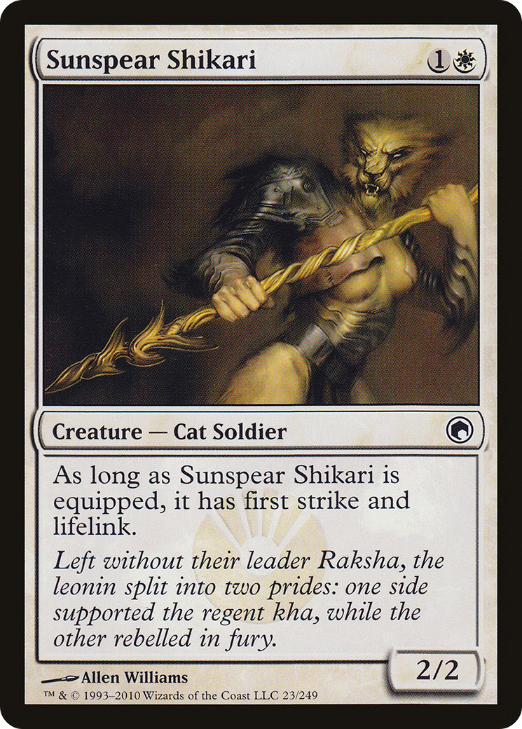Sunspear Shikari (SOM-023) [Scars of Mirrodin]