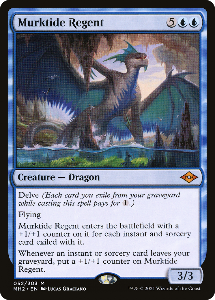 Murktide Regent (MH2-052) [Modern Horizons 2] Foil