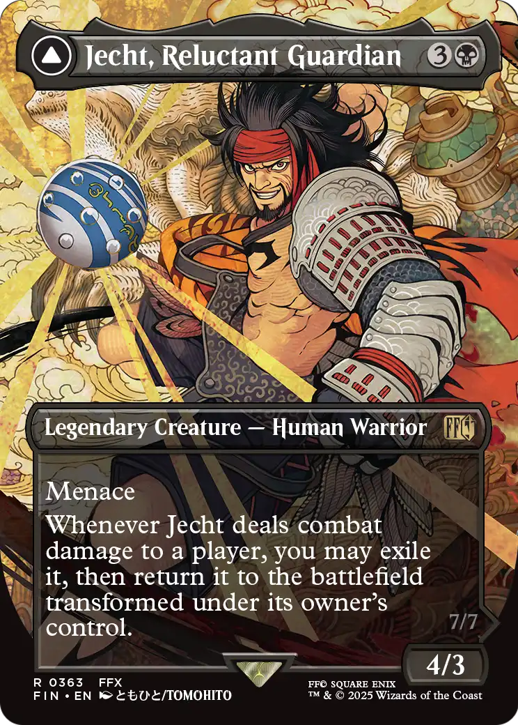 Jecht, Reluctant Guardian (Borderless) (FIN-363) [FINAL FANTASY]