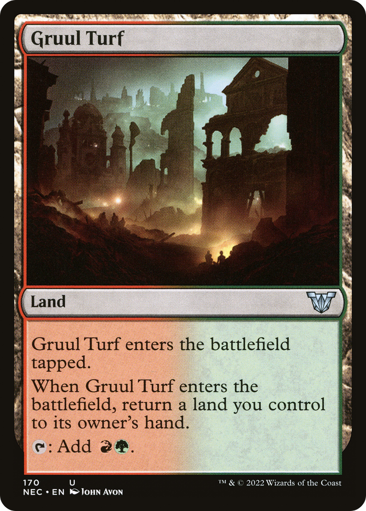 Gruul Turf (NEC-170) [Neon Dynasty Commander]