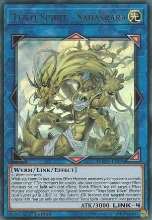 Tenyi Spirit - Sahasrara (Ultra Rare) (DUOV-EN026) - Duel Overload 1st Edition