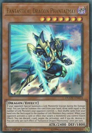 Fantastical Dragon Phantazmay (Ultra Rare) (DUOV-EN074) - Duel Overload 1st Edition