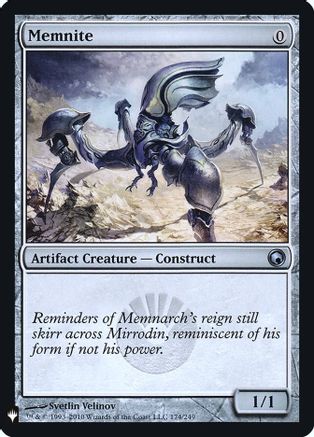 Memnite (LIST-174) [The List Reprints] Foil
