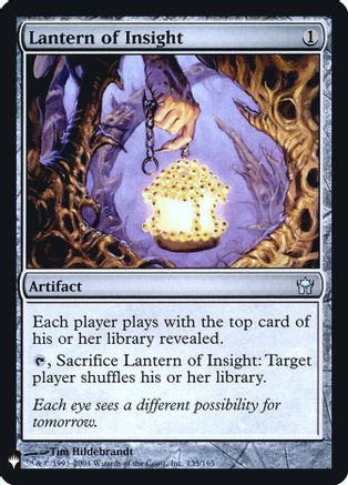 Lantern of Insight (LIST-135) [The List Reprints] Foil