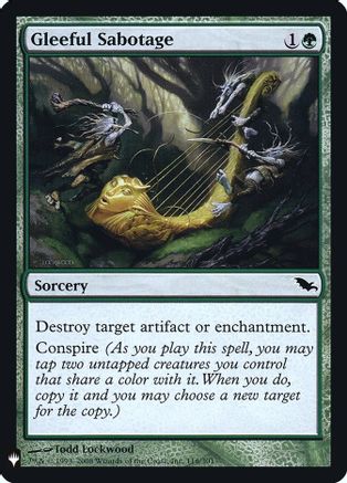 Gleeful Sabotage (LIST-116) [The List Reprints] Foil