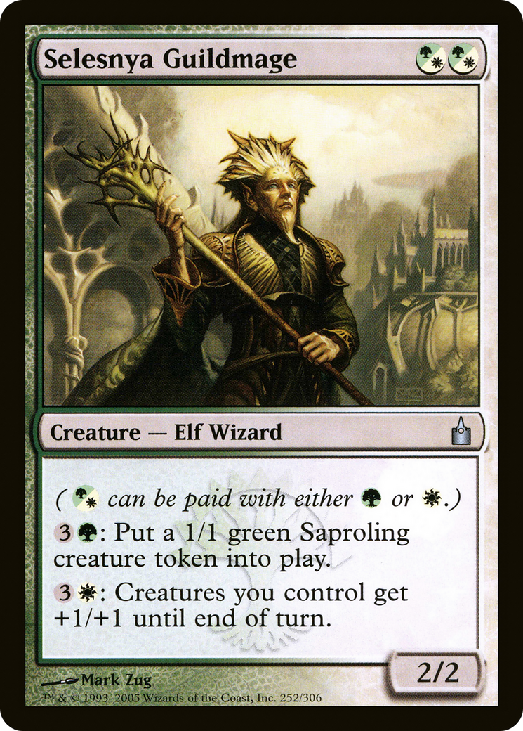 Selesnya Guildmage (RAV-252) [Ravnica: City of Guilds] Foil