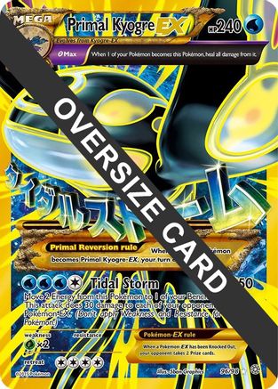 Primal Kyogre EX (96/098) [Jumbo Cards] Holofoil - Promo