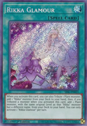 Rikka Glamour (Secret Rare) (SESL-EN023) - Secret Slayers 1st Edition